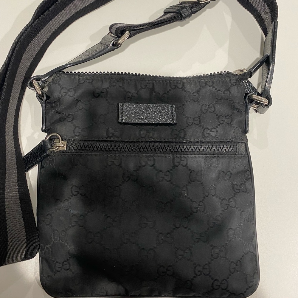 Gucci Black Messenger Bag